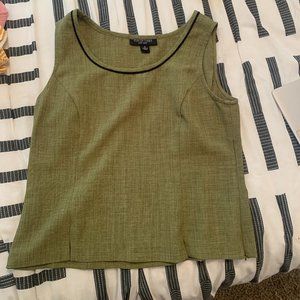 This green top is just not my style with my body type.